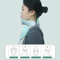 Bretelles de cou Support de cou réglable. Dispositif de traction cervicale ergonomique Correcteur de posture du cou