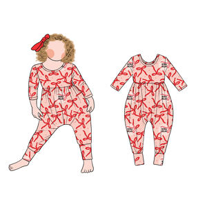 <strong>Girls</strong>' Christmas Long Sleeves Baby <strong>Clothes</strong> <strong>Toddler</strong> Infant Romper Loose Pants Little <strong>Girl</strong> Plus Size One Piece Pleasure Set - Product Image 1
