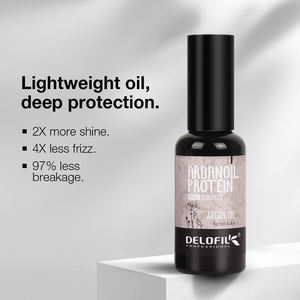 Delofil Haarwuchs Shampoo Haarpflege Set Produkte Bio Protein Sulfat frei Arganöl Keratin Haarmaske und Conditioner - Product Image 6