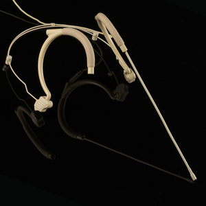 Micrófonos de auriculares en <span class=keywords><strong>miniatura</strong></span> profesionales, micrófono de doble gancho para la oreja con auriculares flexibles y micrófonos retráctiles con diadema - Product Image 3
