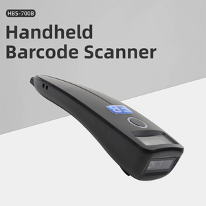 Escáner de Código de Barras 2D Inalámbrico Portátil HBS-700B, Sensor CMOS de Pantalla, 30 fps, 1 Año de Garantía, Lector de Códigos QR POS de Mano de 2.4G, USB - Product Image 2
