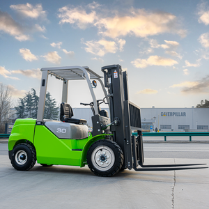 קטן חדש מלגזה סין עשה 3 טון מלגזה מזלג מעלית עם מונית יפן מנוע 2.5 טון חדש לגמרי דיזל מלגזה - Product Image 2