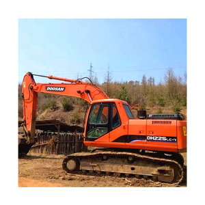 Mini-excavatrice sur chenilles Doosan DH225 d'occasion, modèle 2018, 96% neuve, puissance 110 kW, poids opérationnel 21500 kg, moteur Doosan DB58TIS, 1,28 m - Product Image 1
