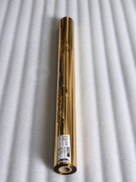 Fabricant de feuille d'aluminium, rouleaux de feuille d'or Offre Spéciale Double face, feuille d'estampage à chaud en or léger pour le plastique
