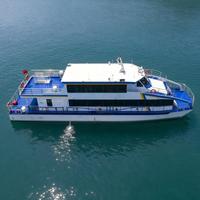 Nouveau bateau de croisière touristique en aluminium diesel de 28 m de long et 6,6 m de large, capacité de 138 passagers pour les opérations en haute mer