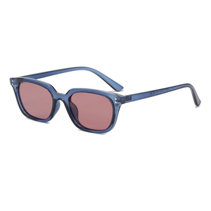 Occhiali da Sole Superhot 50461 Moda 2026 Stile Retrò Anni '90 UV400 Rettangolari Stretti a Occhio di Gatto per Donne - Product Image 2
