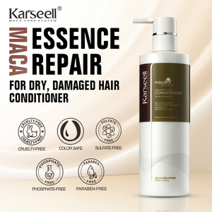 Après-shampoing réparateur profond Karseell personnalisé, extrait de maca, collagène hydrolysé lissant pour cheveux abîmés - Product Image 5