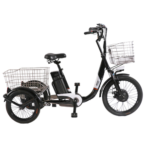 Triciclo eléctrico con batería asistida y pedal, triciclo eléctrico con ruedas anchas, batería asistida - Product Image 1
