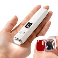Lámpara UV LED Huizi MINI de 1.5W para Secar Uñas, Portátil con Cable USB, para Gel Semicurado y Adhesivos de Uñas