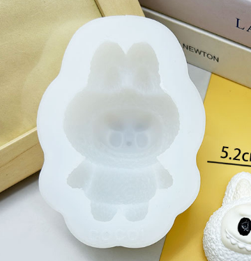 White labubu mold