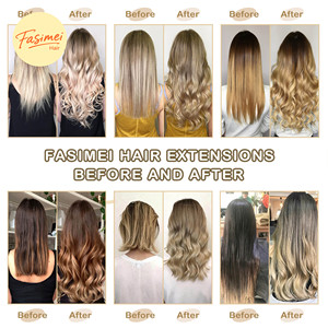 Extensiones de Cabello Humano Virgen 100% Natural, Tejidas a Máquina, Cutícula Alineada, Doble Trama, Puntas Gruesas, Color Natural, Proveedor Mayorista de Cabello - Product Image 5