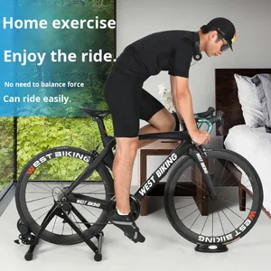 Soporte de Estacionamiento para Bicicletas de Ciclismo en Interiores, Portátil, Duradero, de Acero, para Bicicletas de Carretera y de Montaña con Tracción Trasera, WEST BIKING - Product Image 2