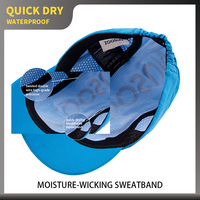Gorras de Ciclismo Personalizadas, Flexibles, Plegables, con Visera, Gorra de Campamento, Gorra de Running con Logotipo Impreso, Gorra Elástica para Ciclismo