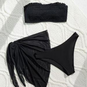 Traje de Baño de Dos Piezas OUTPACE Retro para Mujer, con Push-Up, Tiras Cruzadas en la Espalda y Diseño Floral, Ideal para Vacaciones - Product Image 4