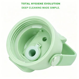 Bouteille d'eau sportive pour l'extérieur, la course à pied, le cyclisme, les voyages, à double paroi isolée avec boucle de transport pour les sportifs, 24 oz, 32 oz, 40 oz - Product Image 4