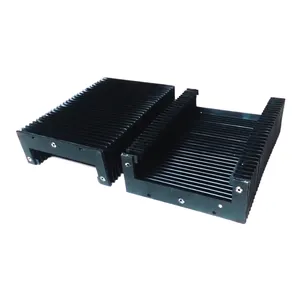 Laser machine industrial bellows shield linear guide plastic flexible accordion type protective bellow cover