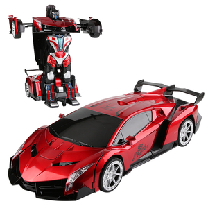 HOSHI 815 Auto <span class=keywords><strong>Robot</strong></span> Telecomandata Trasformabile di Grandi Dimensioni 2.4G 50CM, <span class=keywords><strong>Robot</strong></span> Intelligente con Trasformazione con Un Solo Clic - Product Image 1