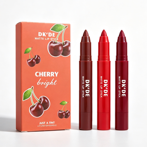 Set de Labiales Mate, Lápiz Labial Impermeable Antiadherente, Tinte Labial Suave de Alta Pigmentación para Maquillaje de Belleza Femenino - Product Image 1