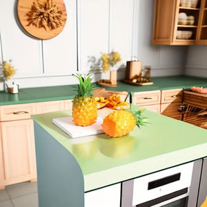 <span class=keywords><strong>Faux</strong></span> <span class=keywords><strong>ananas</strong></span> de fruits artificiels réalistes pour la décoration de fête de table d'armoire à la maison pour Halloween et Noël - Product Image 6
