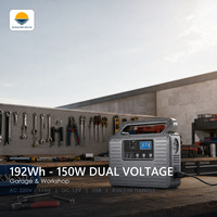 Mini Centrale Électrique Solaire à Onduleur avec Affichage Numérique, Sortie CA 220V 110V, Sortie CC, Sortie USB, Vente en Gros OEM