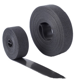 Custom Size Factory Price Hook Loop <b>Strap</b> Fastener <b>Velcroes</b> Tape Resistant Sticky Sew on Hook and Loop Tape - Product Image 1