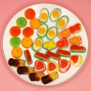 Nhà Máy OEM bán trực tiếp bán buôn hộp kẹo có hương vị trái cây Hala chứng nhận bánh hamburger Macaron Gummy Lollipop bán chạy nhất - Product Image 5