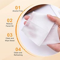 Logo personnalisé à usage unique 10 pièces/paquet citron bergamote aloès désinfectant mains lingettes humides pour le visage plus de larmes formule pour le nettoyage