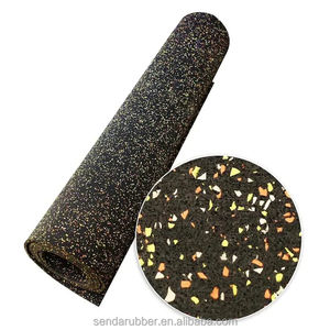 Tuiles <span class=keywords><strong>de</strong></span> terrain <span class=keywords><strong>de</strong></span> jeu d'occasion bon marché fabriquées en Chine, 1m*10m/ 1.2m*10m, tapis en caoutchouc, briques pour revêtement <span class=keywords><strong>de</strong></span> sol extérieur pour gymnases - Product Image 3