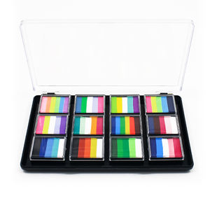 <span class=keywords><strong>Peinture</strong></span> professionnelle pour <span class=keywords><strong>visage</strong></span> et corps de gâteau arc-en-ciel néon pressé pour fournitures de <span class=keywords><strong>peinture</strong></span> corporelle Halloween - Product Image 5