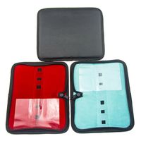 Kit de Suture et Débridement Cutané pour Étudiants en Médecine – Matériel PVC Durable, Sac de Rangement pour Équipement Chirurgical et de Laboratoire, Sac à Outils en Gros