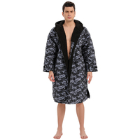 Doublure intérieure en polaire à manches longues avec coquillage de camouflage personnalisé Veste de robe à langer imperméable à sec