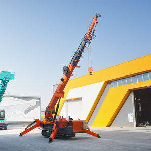 Mini-grue araignée 5000 kg à vendre, grue araignée 5 tonnes avec nacelle et flèche, certifiée CE - Product Image 2
