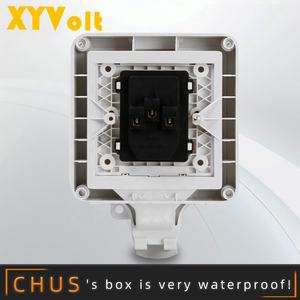 86-Type IP66 Prise ABS étanche pour l'extérieur Interrupteur étanche à la pluie Housse de protection spéciale Boîtier pour instruments électroniques pour le jardin - Product Image 3