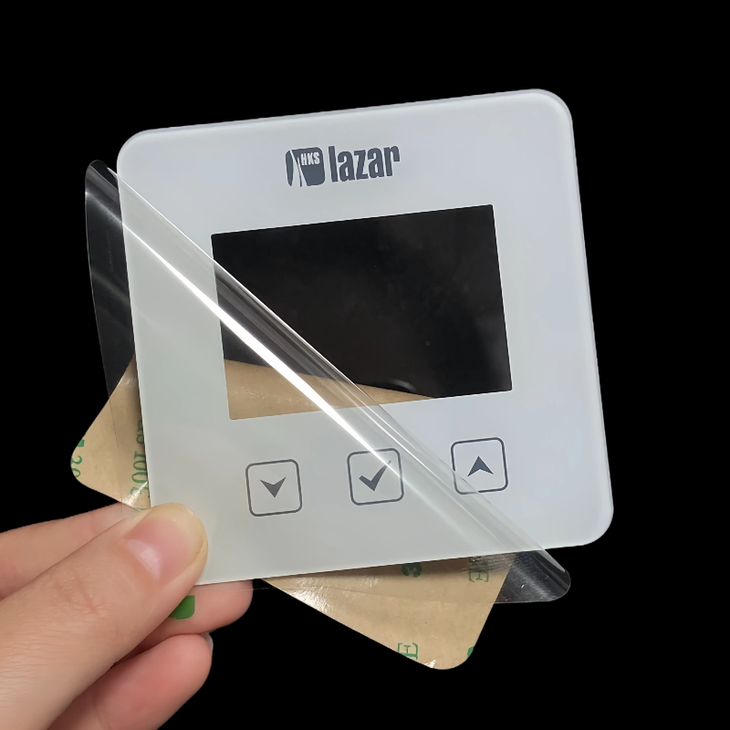 White Acrylic Nameplate