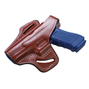 ซองปืนหนังแท้ทรงใหม่ ทำมือ พร้อมห่วงเข็มขัด - Product Image 2