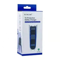 Station de charge double sécurisée Honcam Tri-Protection pour manettes PS5