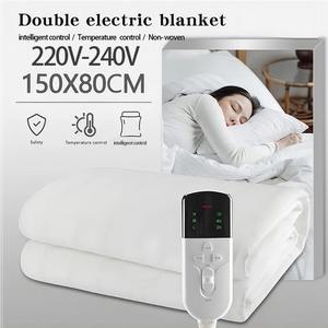 Manta calefactable Manta eléctrica Temporizador Almohadilla calefactable 220V 150*80cm Colchón térmico Calentador de cuerpo de invierno Calentador de <span class=keywords><strong>cama</strong></span> calefactable - Product Image 1