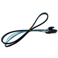 SFF-8643 ke SATAx4 bagian komputer kabel menghubungkan Host ke Motherboard atau RAID Controller Mini SAS Port