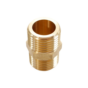 Raccord fileté en laiton - <span class=keywords><strong>Type</strong></span> universel, adapté aux conduites de gros débit, à la plomberie et aux domaines CVC - Product Image 1