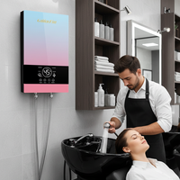 Chauffe-eau de haute qualité 8500W en aluminium moulé, écran tactile LED, chauffe-eau instantané sans réservoir pour salon de coiffure