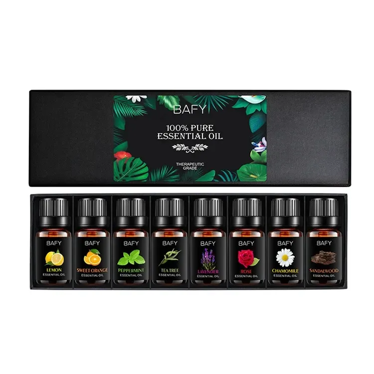 10ml Huile Organic elle organik damıtma saf doğal aromaterapi Defuser DIY mumlar sabunlar için uçucu yağ yeni