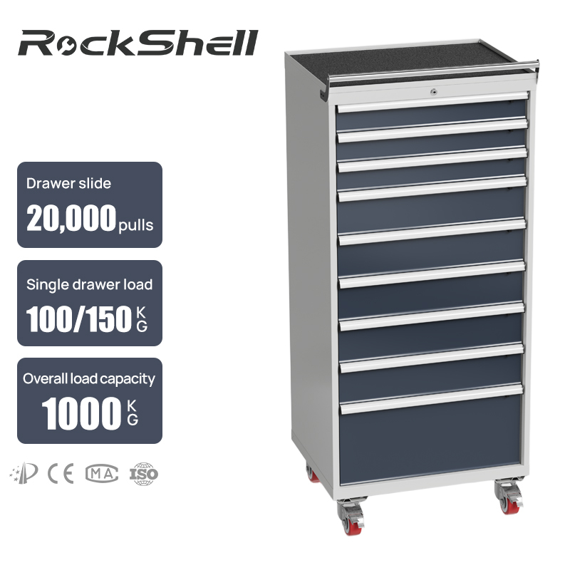 Rockshell Heavy Duty Rolling Tool Cabinet