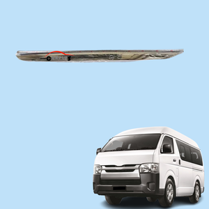 Tapa de maletero trasera cromada, accesorio de Kit de carrocería, Protector completo para HIACE <span class=keywords><strong>Minibus</strong></span> 2005-2018 - Product Image 1