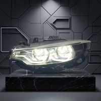 Projecteurs LED pour BMW Série 4 F32 F36 F80 F82 2013-2020, double couleur jaune et blanc, DRL à commutation, lampe de retrofit