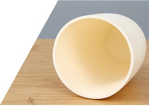 مختبر سينتايرون درجة حرارة عالية بمادة الألومينا اسطوانة سيراميك صليبية لإذابة - Product Image 3