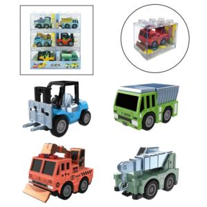 ของเล่นรถดึงถอยหลังโลหะ1:64สเกลสำหรับเด็กโรงงาน<span class=keywords><strong>ขาย</strong></span>ส่งวิศวกรรมยานพาหนะของเล่นดายคาสท์สำหรับ<span class=keywords><strong>ตลาดนัด</strong></span> - Product Image 1