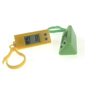 Keychain Electronic <b>Clock</b> Mini Portable <b>LED</b> Display Quartz Battery Powered Plastic Shell For Student Exam Use - Product Image 3