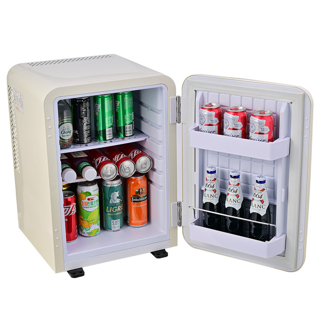 Drink Cooler Retro White Hotel Mini Fridges  Conservation Refrigeration No Noise for No Noise Fridge