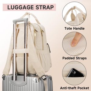 <span class=keywords><strong>Mochila</strong></span> de Moda al por Mayor, Nueva, Unisex, de Pana y Poliéster, con USB, para Estudiantes de Secundaria, Viajes y Escuela - Product Image 4