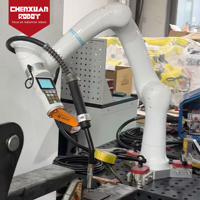 Cobot de Soldadura Colaborativo de 6 Ejes, Robot Humanoide de Seguridad Ligero para Soldadura Automática de Marcos Metálicos